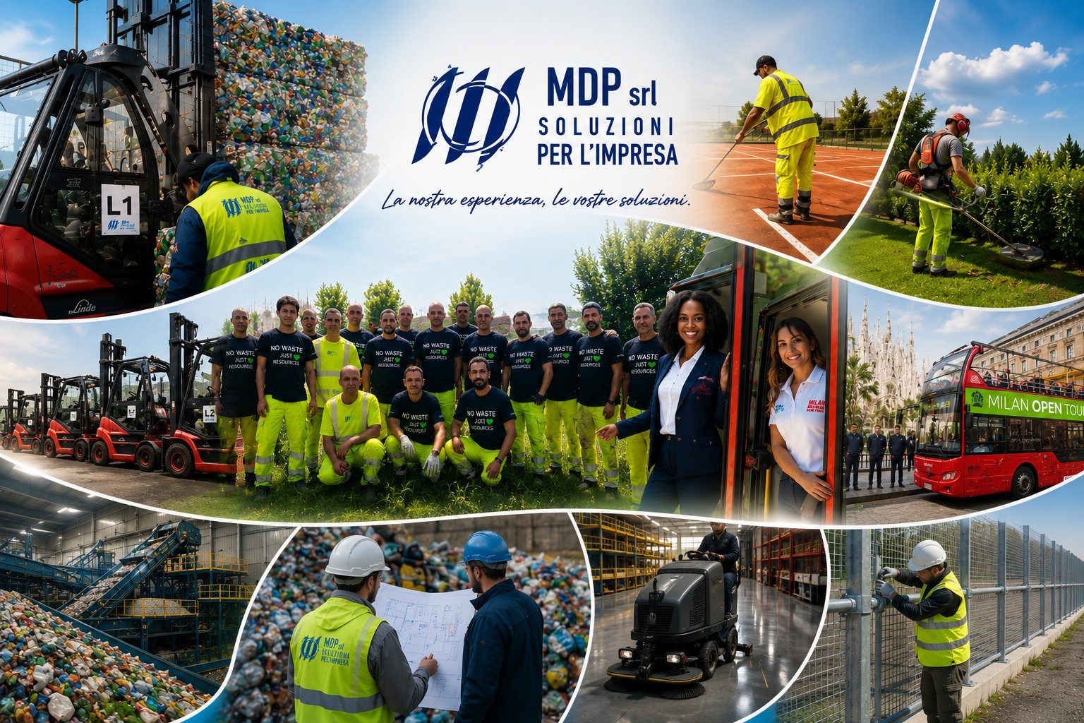 MDP SRL - Brochure grafica presentazione servizi