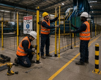 Servizio di installazione barriere MDP SRL