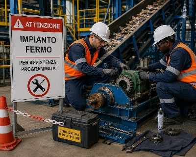 Servizio di manutenzione impianti selezione MDP SRL